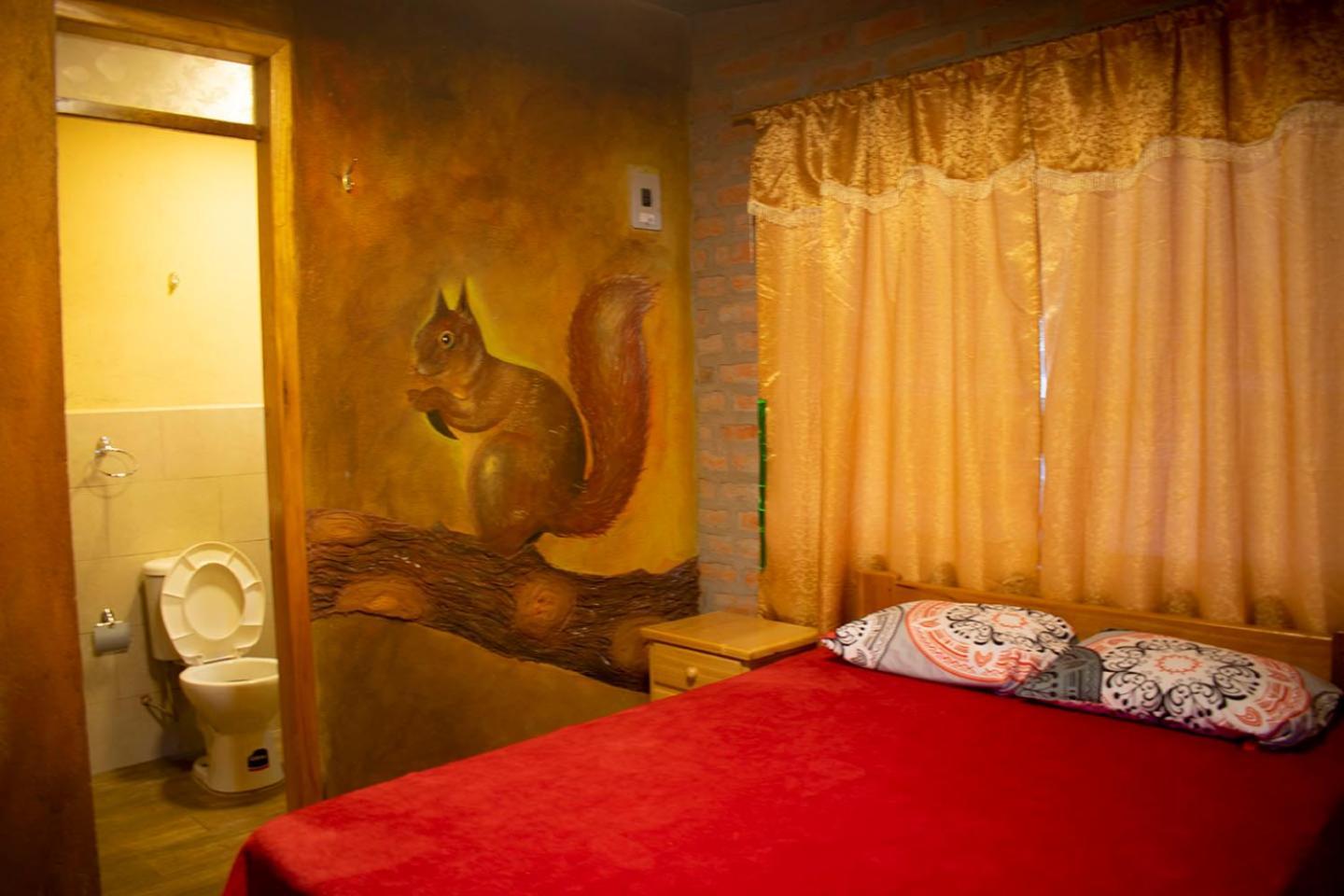 Hostal Los Farolitos Mindo Bagian luar foto