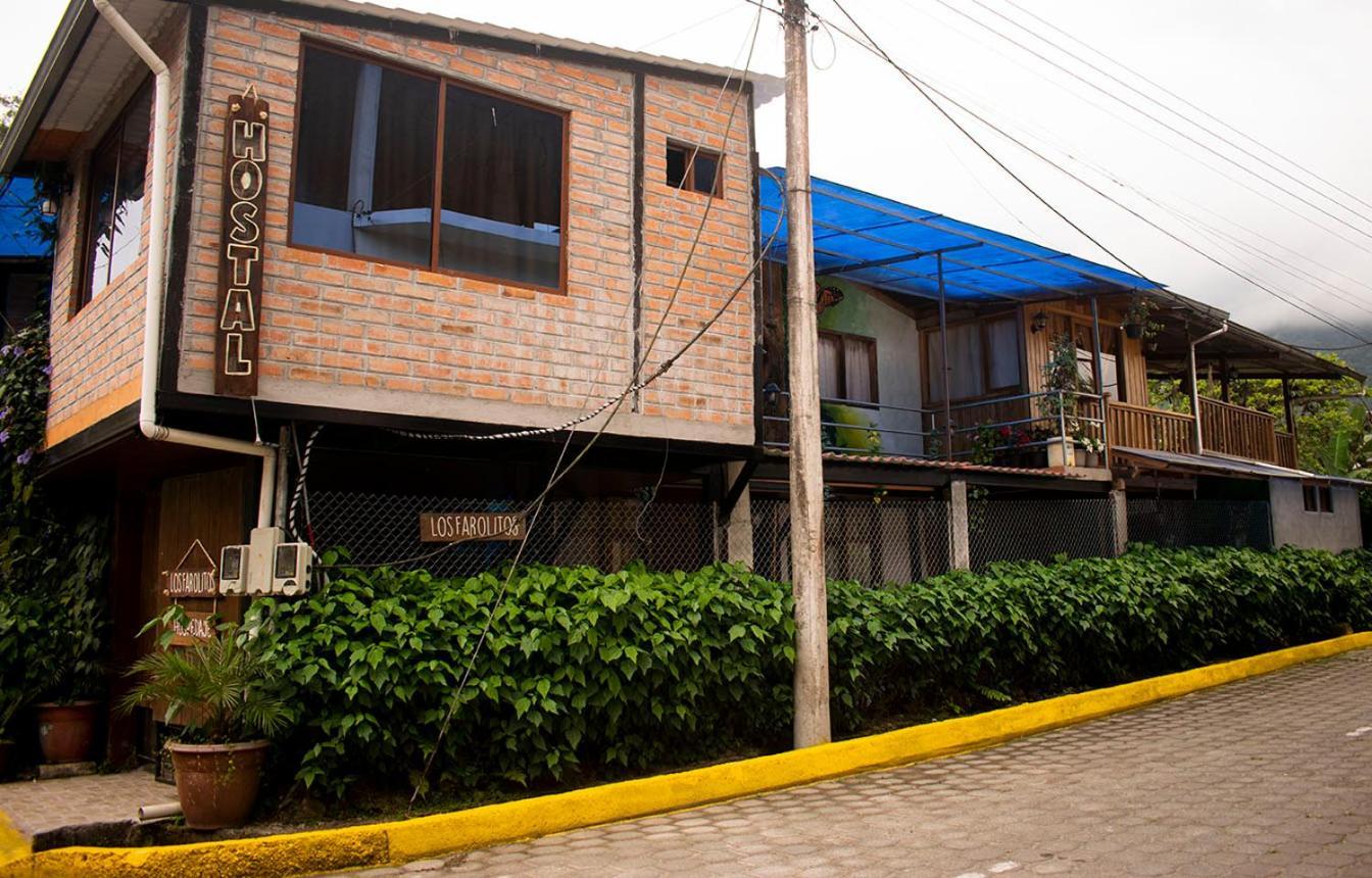 Hostal Los Farolitos Mindo Bagian luar foto